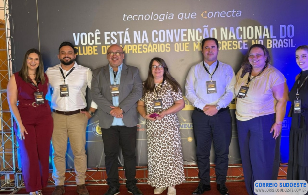 Clube-de-Empresários-de-Guaxupé-esteve-presente-na-Convenção-Nacional,-em-Poços-de-Caldas