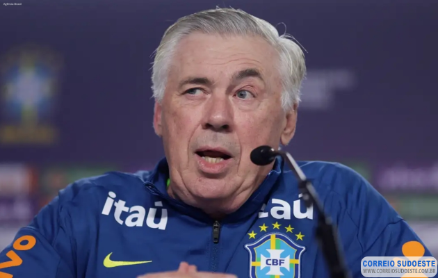 Ancelotti-manterá-Brasil-com-quatro-atacantes-em-duelo-contra-o-Chile