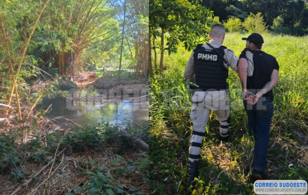 Polícia-Militar-intercepta-suspeito-de-homicídio-em-operação-rápida-na-“Florestinha”,-em-Andradas