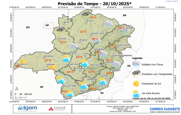 Temperatura-baixa-prevalece-nesta-segunda-feira-em-Minas-e-regiões-do-Sudeste