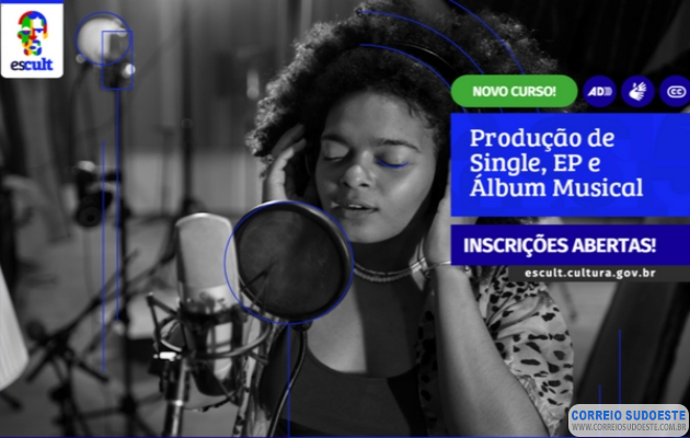 Curso-gratuito-vai-ensinar-como-produzir-um-single,-EP-e-álbum-musical