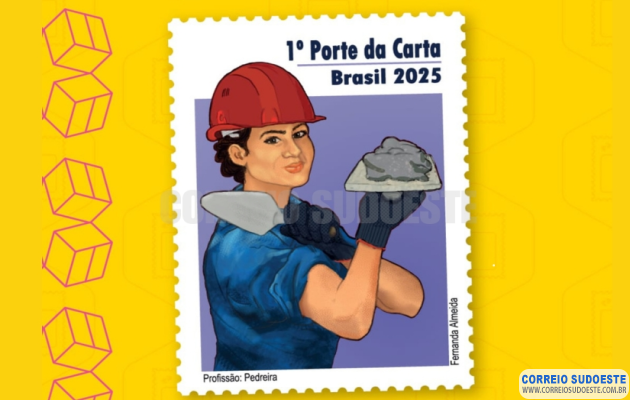 Correios-lança-selo-em-reconhecimento-às-mulheres-pedreiras