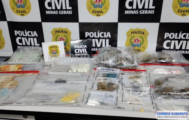 Haxixe,-ecstasy,-crack,-maconha-e-cocaína:-Polícia-Civil-prende-jovem-em-Muzambinho-com-grande-quantidade-de-drogas-