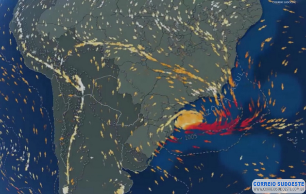 Sul-de-Minas-em-alerta:-ciclone-extratropical-pode-provocar-ventania-intensa-na-região